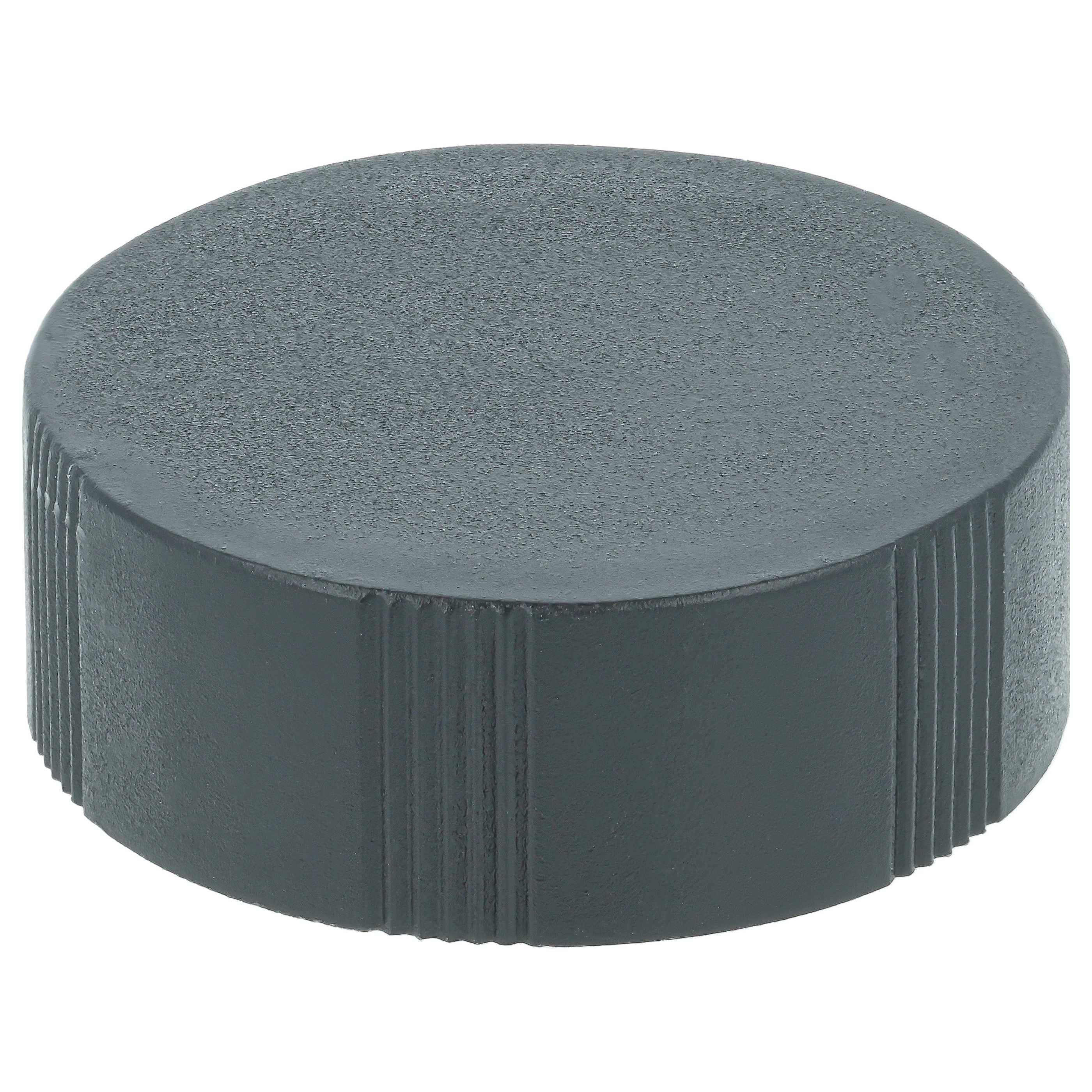 vhbw Objektivdeckel für 30mm Fernglas-Objektiven | Schwarz, Aufsteckbar