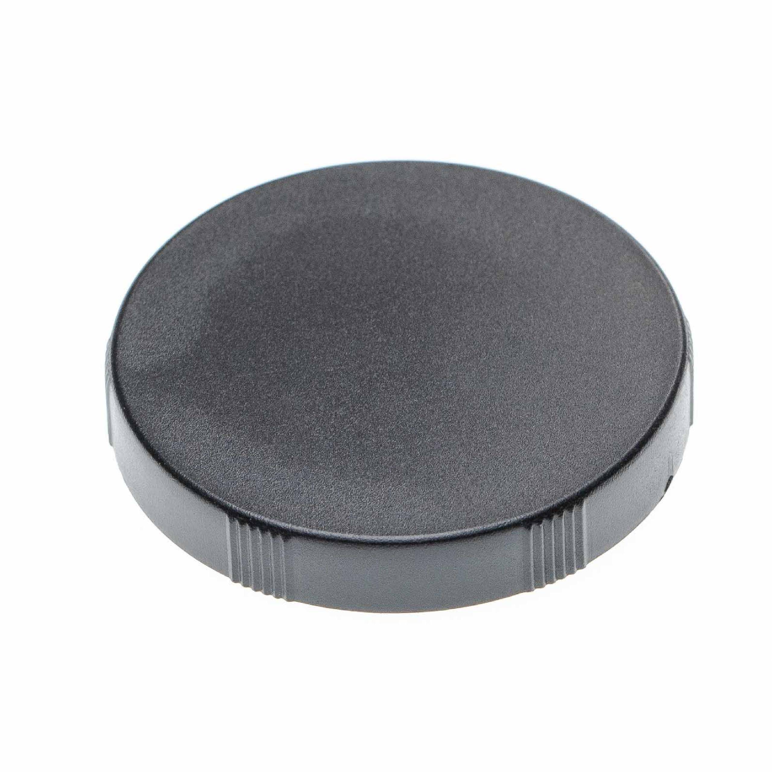 vhbw Objektivdeckel für 45mm Fernglas-Objektiven | Schwarz, Aufsteckbar