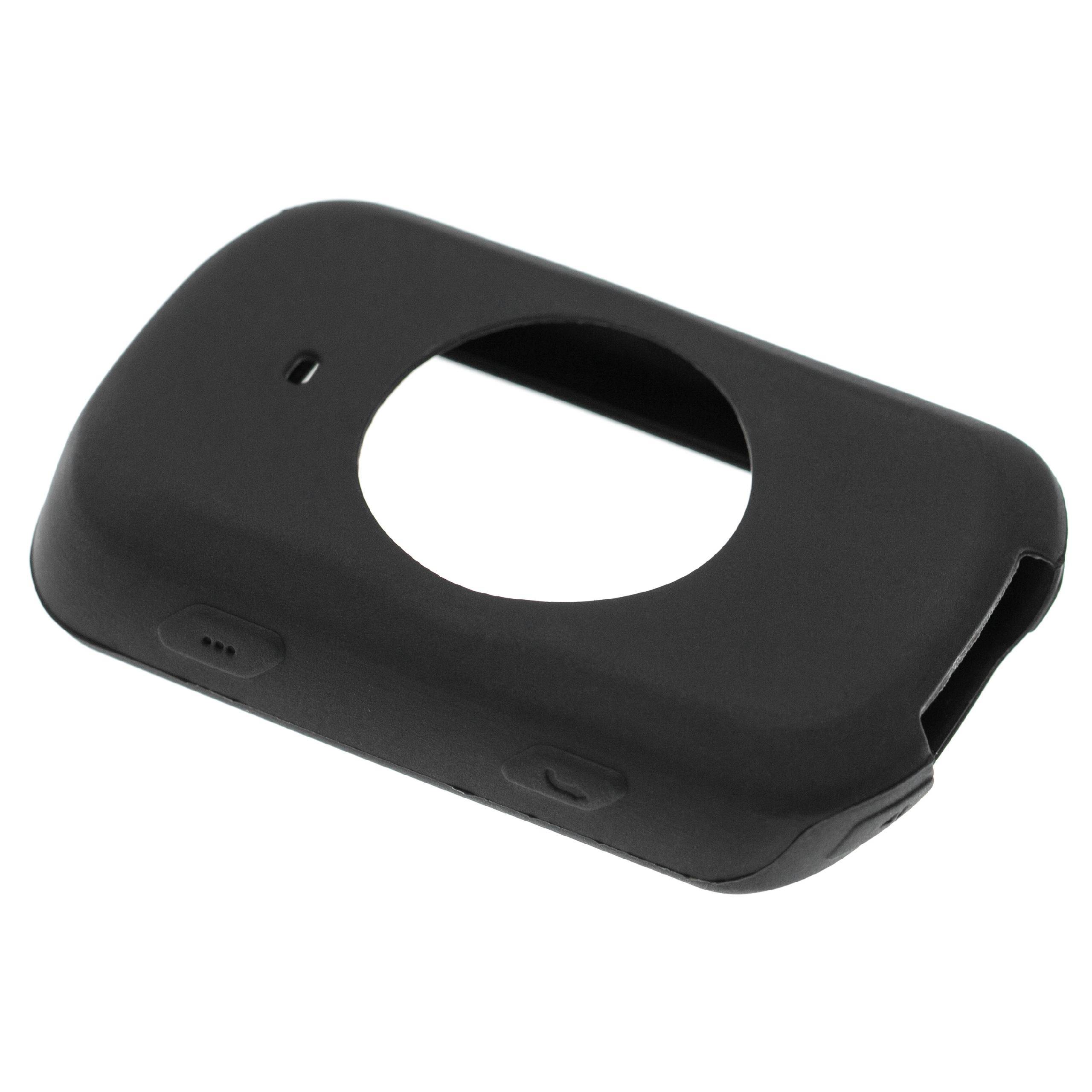 vhbw Hülle kompatibel mit Garmin Edge 530 Fahrrad Navi GPS | Schwarz, Silikon-1