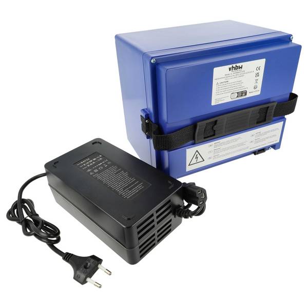 vhbw 1x Akku für Elektrorollstühle | E-Scooter, E-Roller, E-Bikes, Boote usw. (20 Ah, 72 V, Li-Ion)