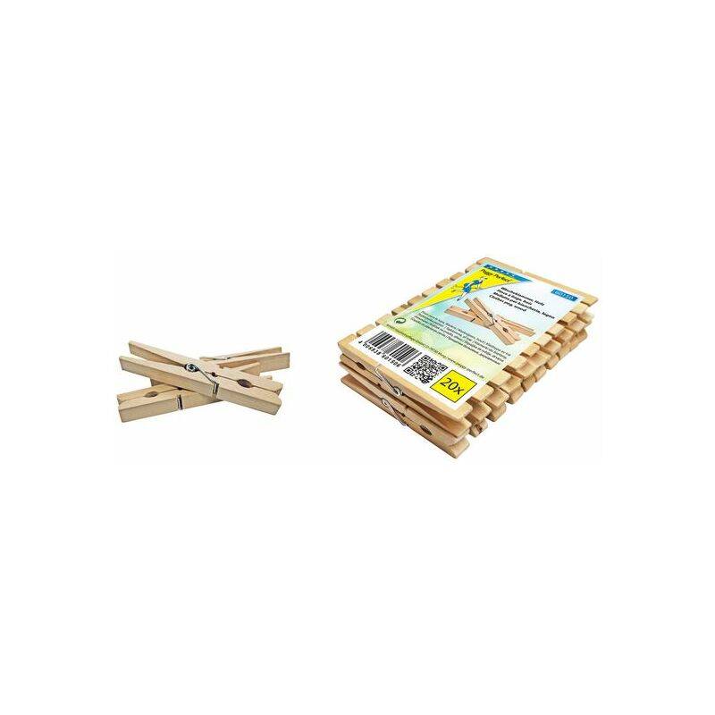 Peggy Perfect Wäscheklammern, aus Holz, Länge: 75 mm-0