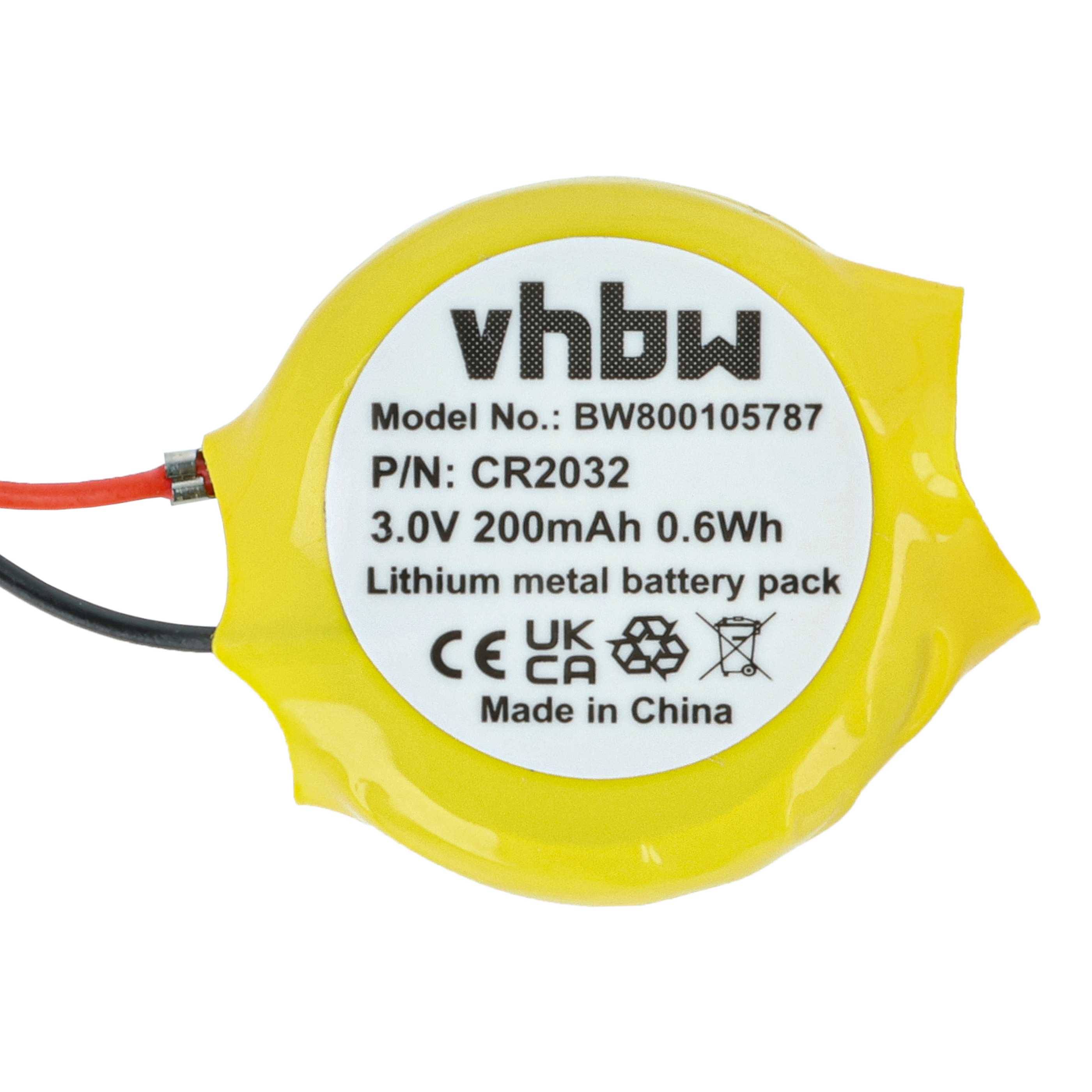 vhbw BIOS-Batterie kompatibel mit HP Compaq Evo NC6110 | NC6000, NC4010, NC4000, NC6120, N600C, N600 Computer Notebook-3
