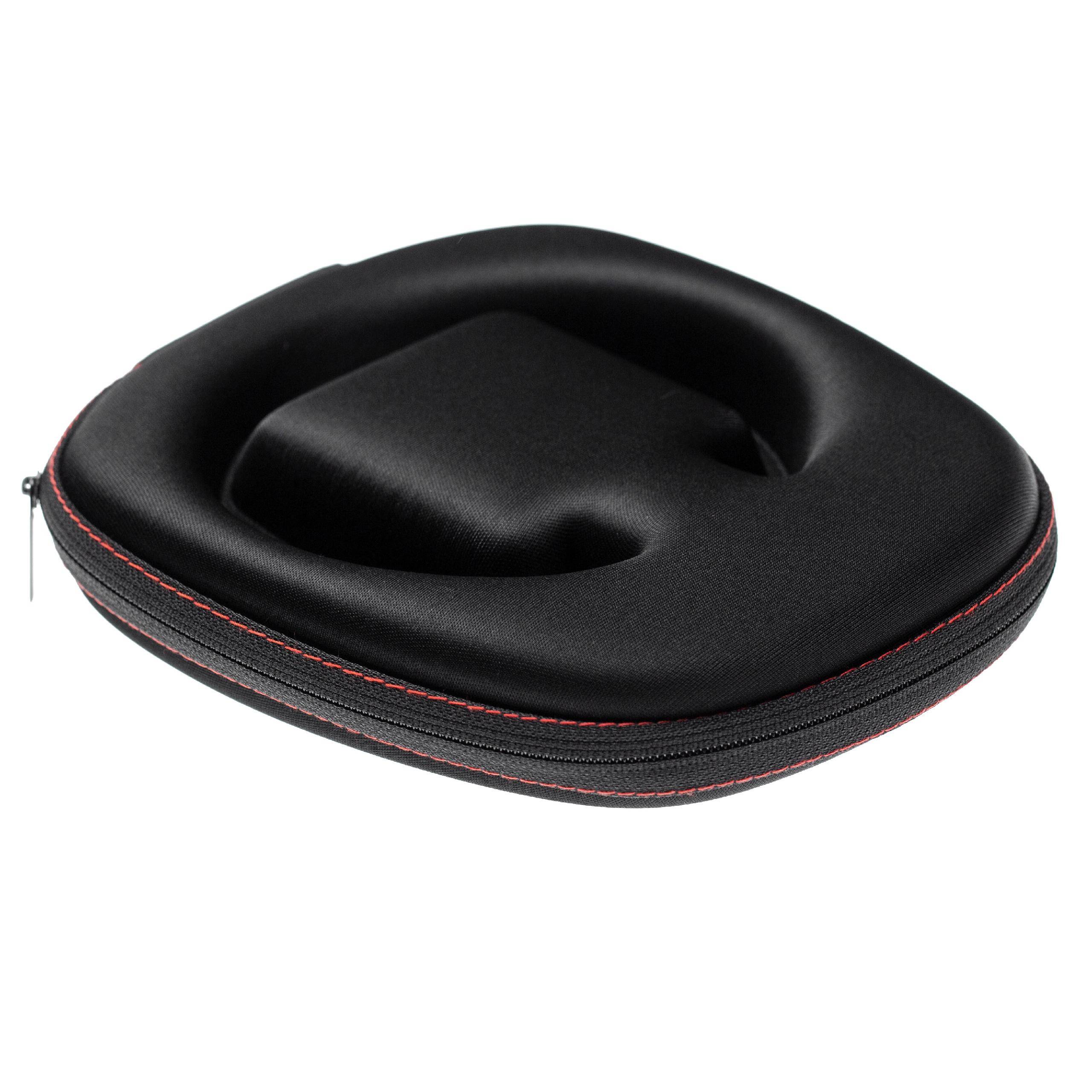 vhbw Schutzhülle Transportetui kompatibel mit JBL Reflect Mini 2 | Flow, Mini K951498 Kopfhörer Headset - Schwarz-1