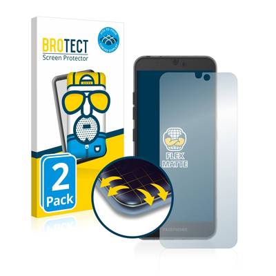 2x BROTECT Flex Matte Full-Cover Displayschutzfolie für Fairphone
