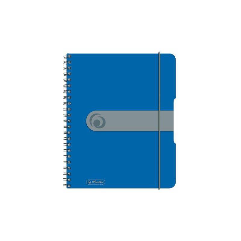 herlitz Collegeblock easy orga to go, A5, 80 Blatt, blau-0