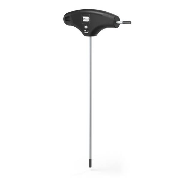 INBUS® Innen-Sechskant Schraubendreher mit T-Griff HybridTouch - Schlüsselweite: 2,5 mm - Klingenlänge: 125 mm