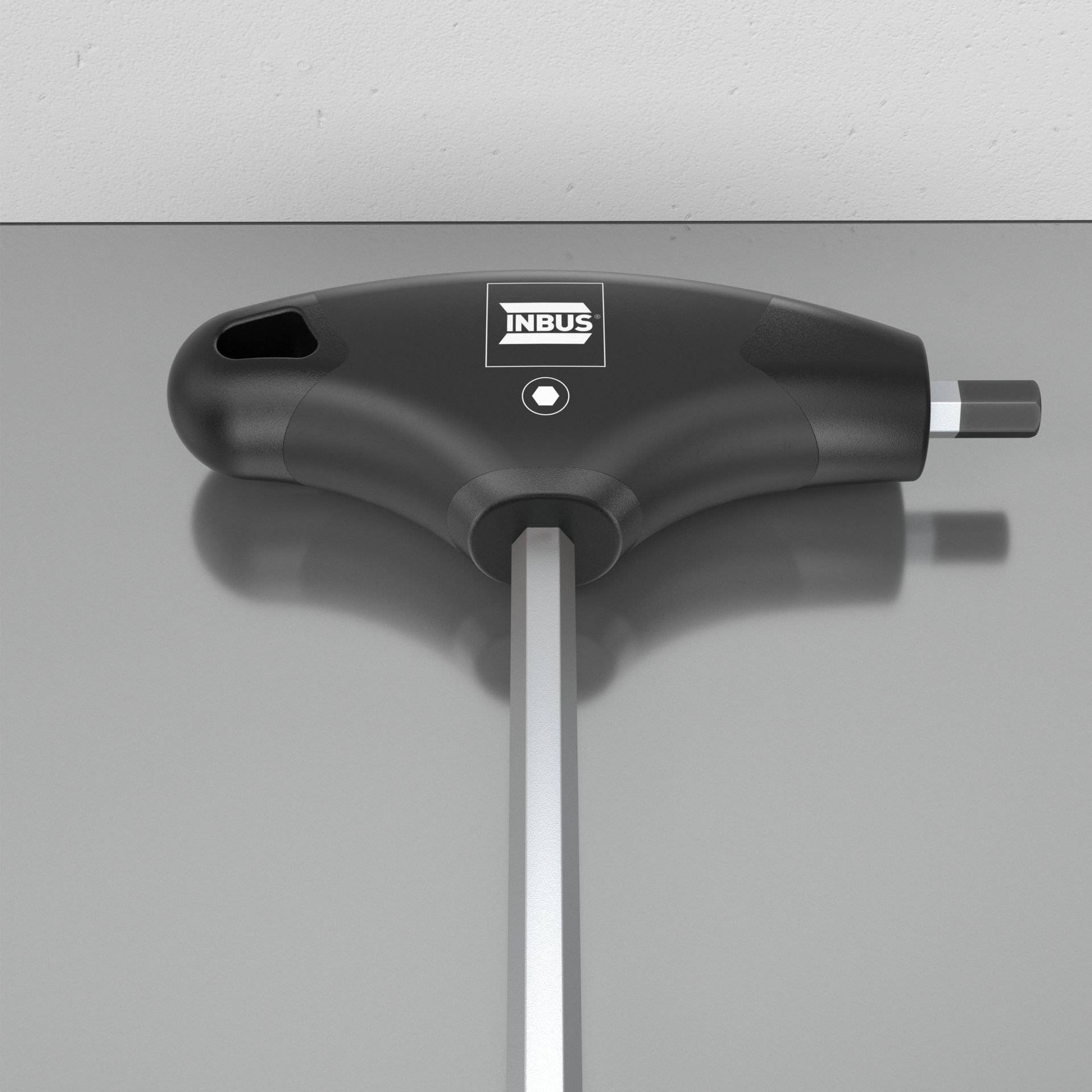 INBUS® Innen-Sechskant Schraubendreher mit T-Griff HybridTouch - Schlüsselweite: 2,5 mm - Klingenlänge: 125 mm-5