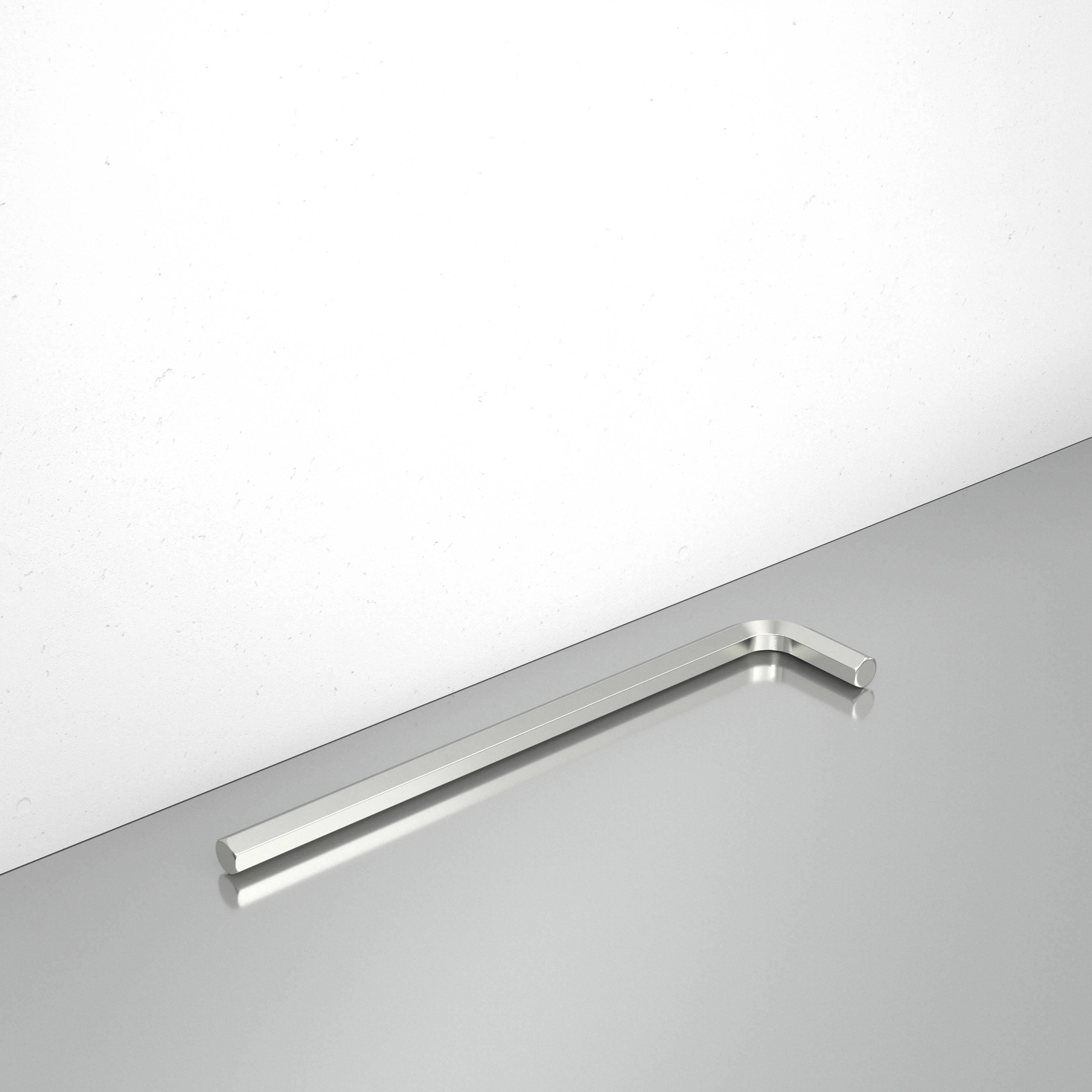 INBUS® Innen-Sechskant Winkelschraubendreher 22 mm - Ausführung extra lang, glänzend vernickelt (71116)-5