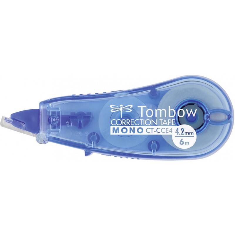 Korrekturroller Mono CCE 4,2mmx6m transparent blau-0