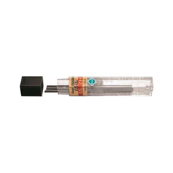 Pentel Druckbleistift-Mine HI-POLYMER SUPER, Härtegrad: 2H