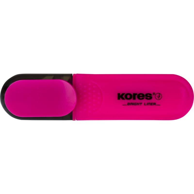 Kores Textmarker "BRIGHT LINER", Farbe: pink-0