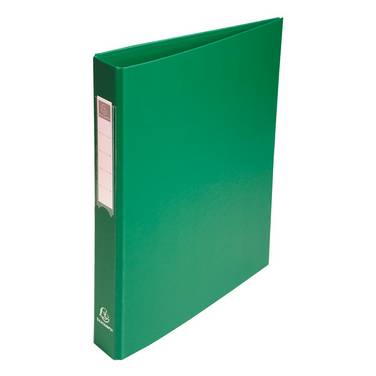 EXACOMPTA Ringbuch PP, 4-Ring-Mechanik, DIN A4, grün