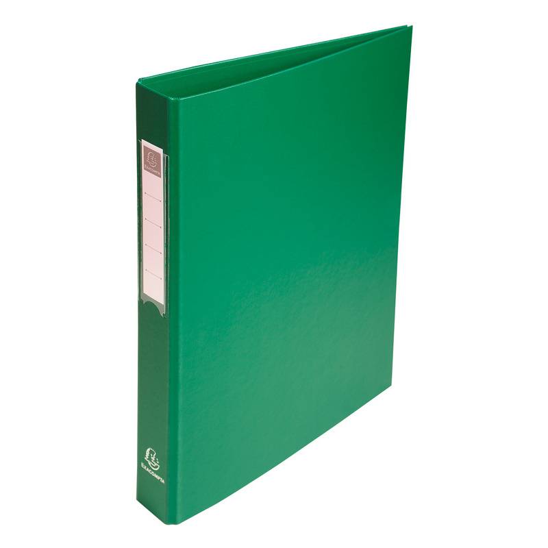 EXACOMPTA Ringbuch PP, 4-Ring-Mechanik, DIN A4, grün-0