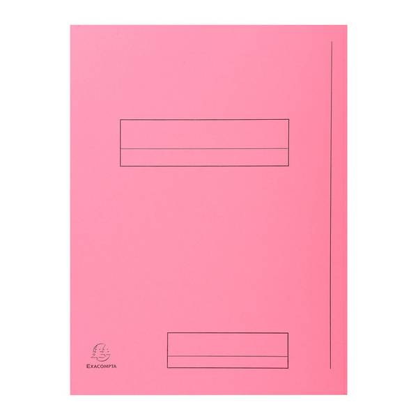 EXACOMPTA Aktendeckel SUPER 250, DIN A4, rosa