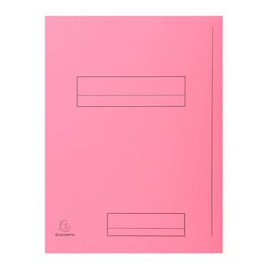 EXACOMPTA Aktendeckel SUPER 250, DIN A4, rosa