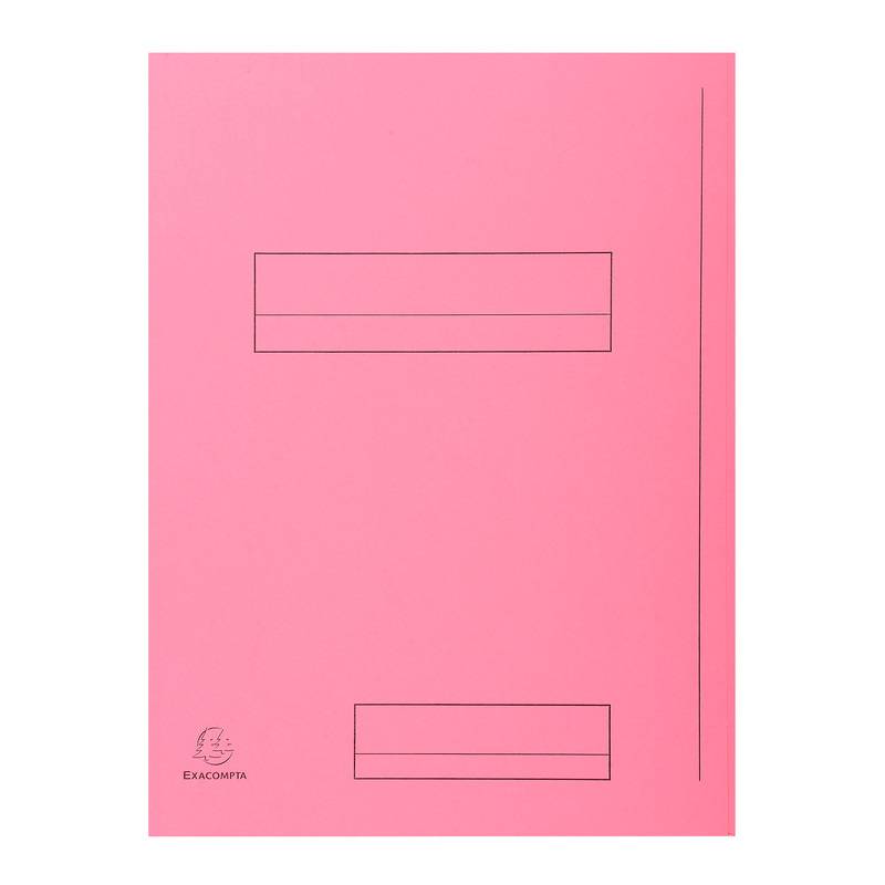 EXACOMPTA Aktendeckel SUPER 250, DIN A4, rosa-0