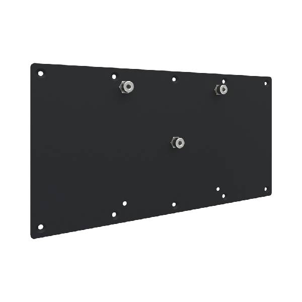 SMARTMETALS MOUNTING SOLUTIONS Miethalterung mit Dreipunktkupplung (VESA 200 & 400-200 | max. 50kg) - schwarz