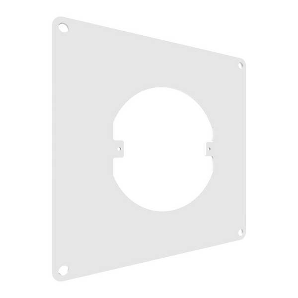 SMARTMETALS MOUNTING SOLUTIONS Adapterplatte für elektrische Anschlüsse - weiß