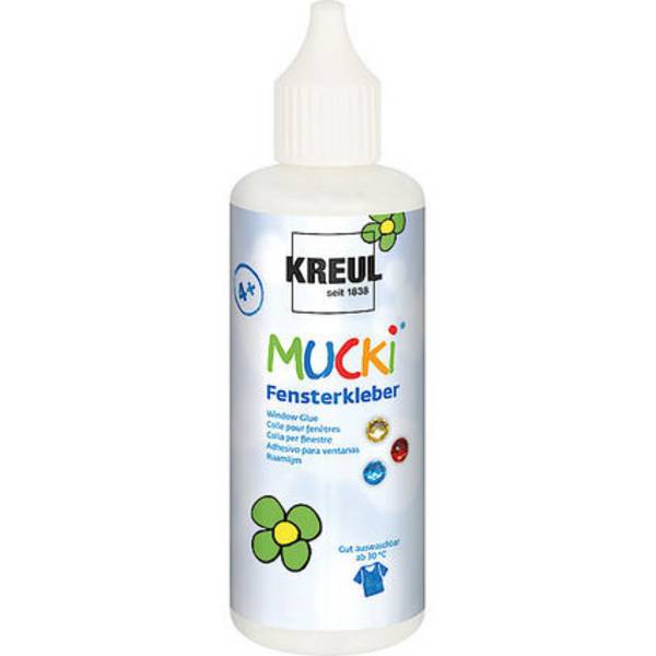 KREUL Fensterkleber "MUCKI", 80 ml Flasche