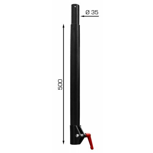 GUIL PRL-01 - Verlängerungsrohr 50cm für Lifting Tower ELC-610 (Länge 50cm | für eine Gesamthöhe von 3,20m)-0