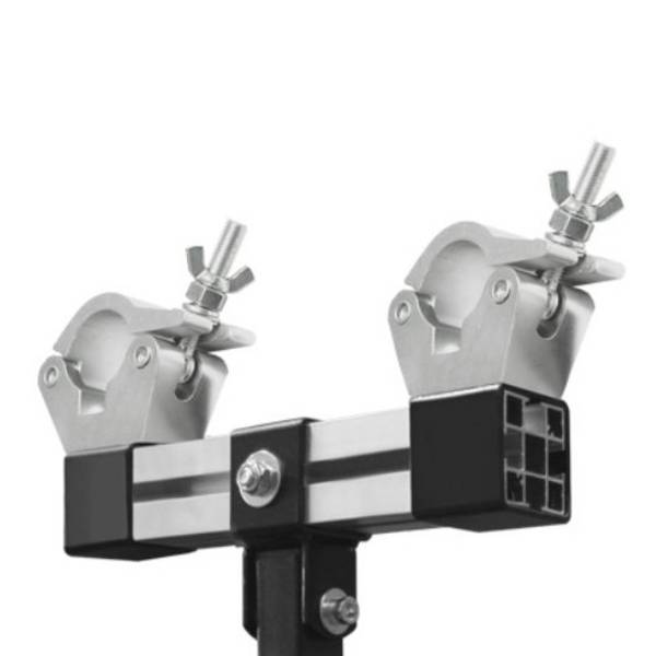 GUIL - ADT-38 - Verstellbarer Truss Adapter mit 2 Aluminium Klemmen geeignet für