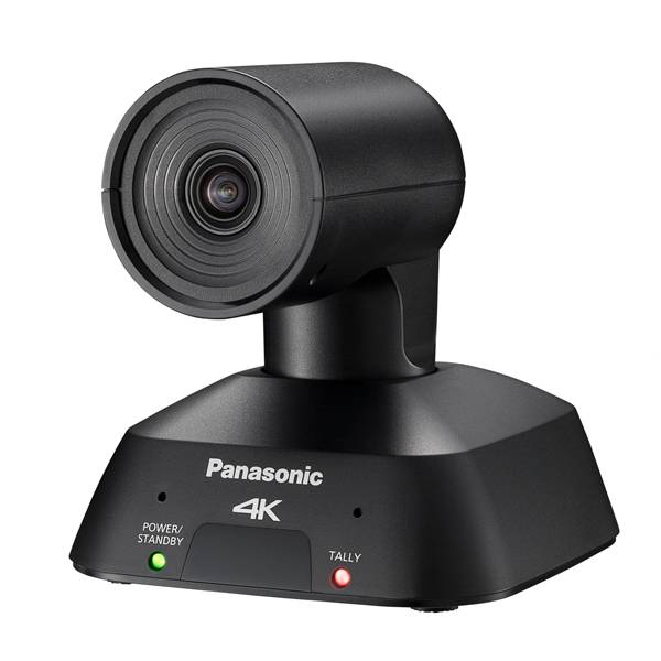 PANASONIC AW-UE4 - 4K UHD PTZ-Kamera (2.160/30p | 4x digitaler Zoom | Stereomikrofon | HDMI & USB-C | PoE) - schwarz-0