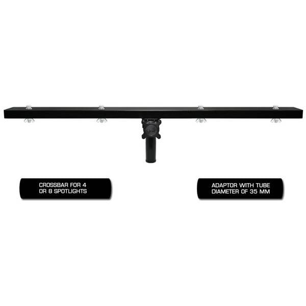 GUIL BR-09 - Querträger für 4 oder 8 Scheinwerfer / Lautsprecher (Spigot Ø 35 mm | Länge 1.010 mm | Belastbarkeit max.