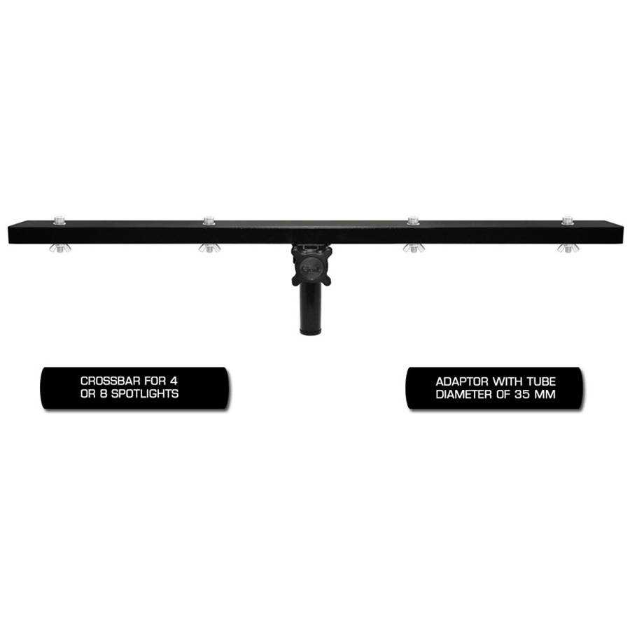 GUIL BR-09 - Querträger für 4 oder 8 Scheinwerfer / Lautsprecher (Spigot Ø 35 mm | Länge 1.010 mm | Belastbarkeit max.-0
