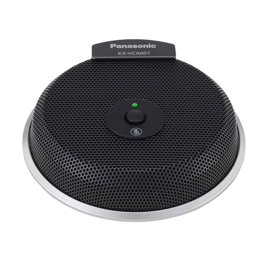 PANASONIC KX-VCA001X - Digitales Grenzflächenmikrofon - schwarz-1