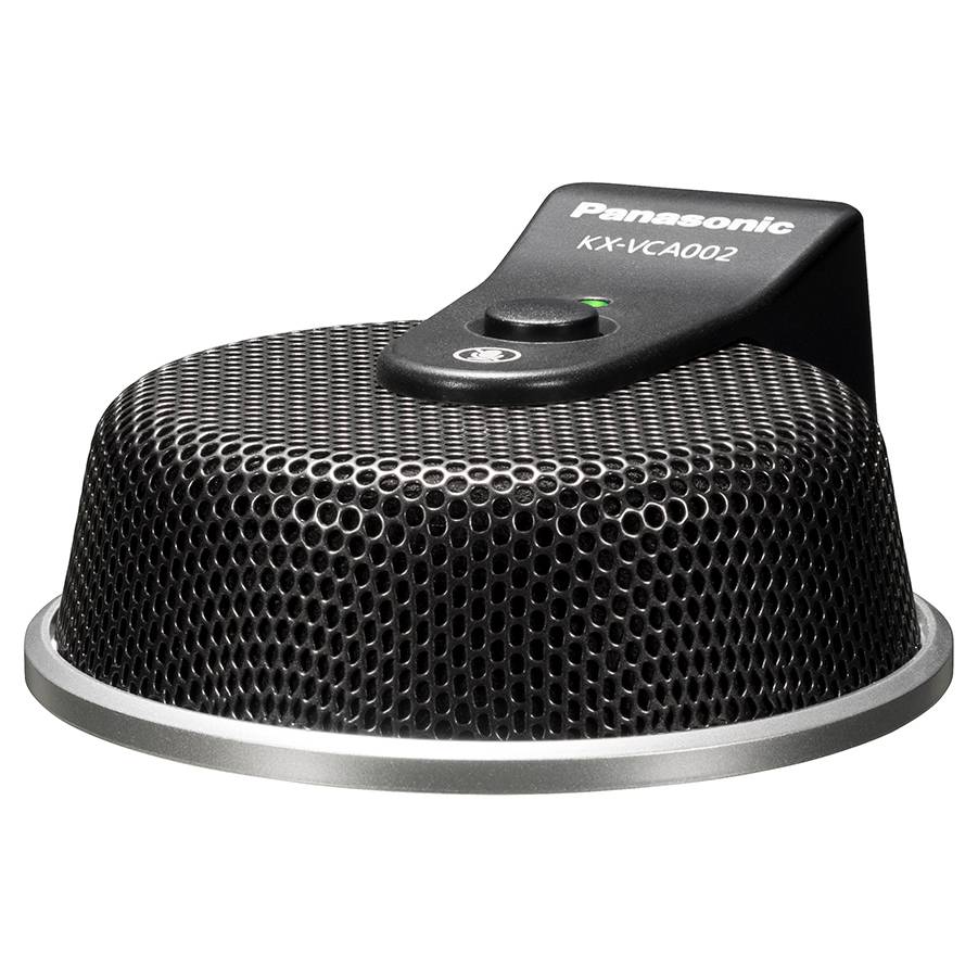 PANASONIC KX-VCA002X - Analoges Grenzflächenmikrofon - schwarz-0
