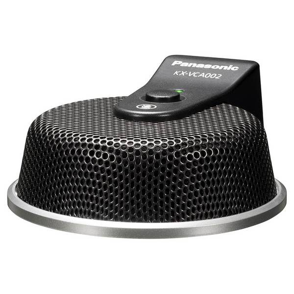 PANASONIC KX-VCA002X - Analoges Grenzflächenmikrofon - schwarz