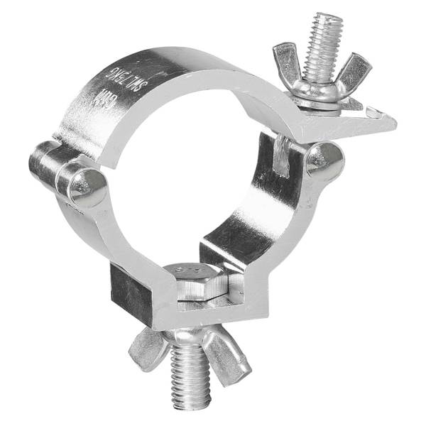 GUIL ABZ-00 - Klemmkupplung für Rohre mit Außen-Ø von 50,0mm (Belastbarkeit max. 100kg | Aluminium) - silber-0