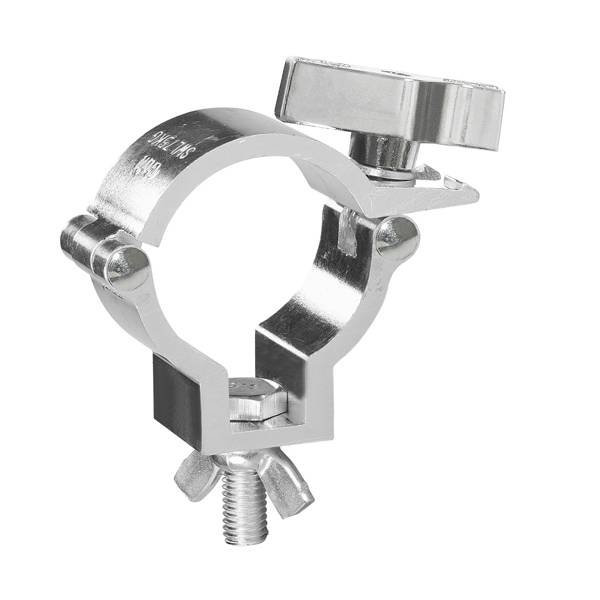 GUIL ABZ-53 - Klemmkupplung für Rohre mit Außen-Ø von 50,0mm (Belastbarkeit max. 100kg | Aluminium) - silber-0