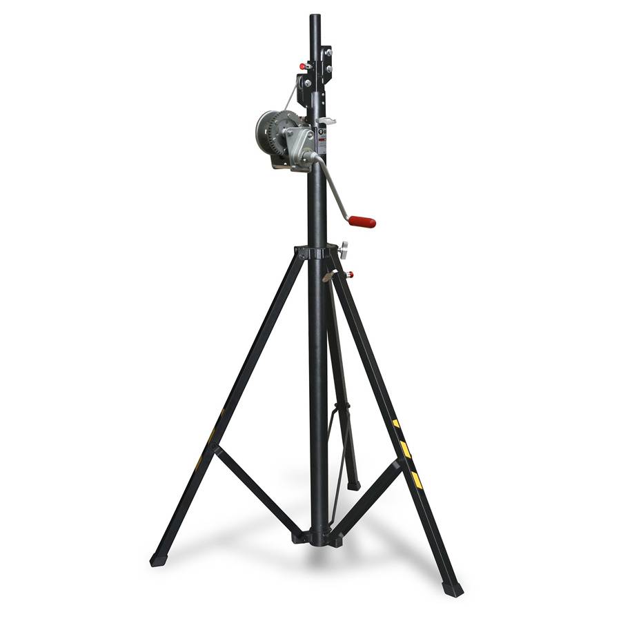 GUIL ELC-710 - Kompakter Teleskop-Lift mit Winde und Ø 35 mm Spigot (Höhe max. 4,00m | Belastbarkeit max. 100kg |-0