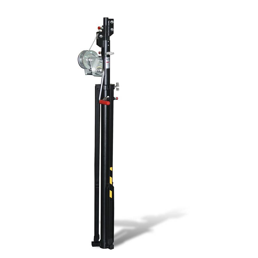 GUIL ELC-710 - Kompakter Teleskop-Lift mit Winde und Ø 35 mm Spigot (Höhe max. 4,00m | Belastbarkeit max. 100kg |-1