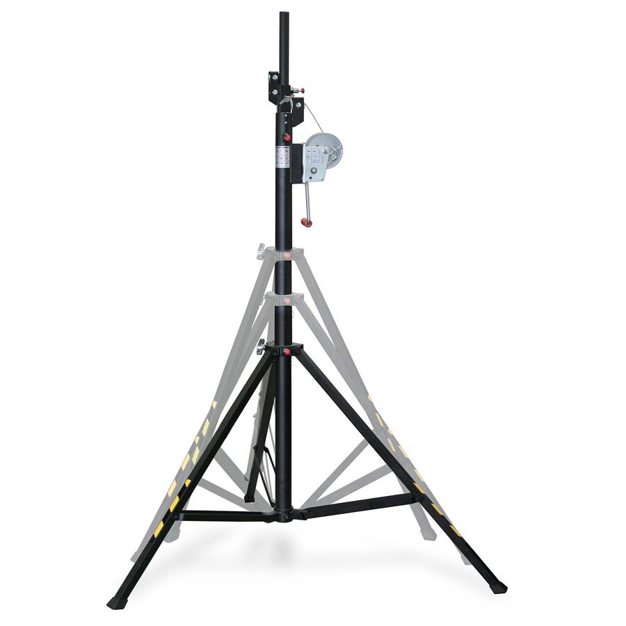 GUIL ELC-710 - Kompakter Teleskop-Lift mit Winde und Ø 35 mm Spigot (Höhe max. 4,00m | Belastbarkeit max. 100kg |-3