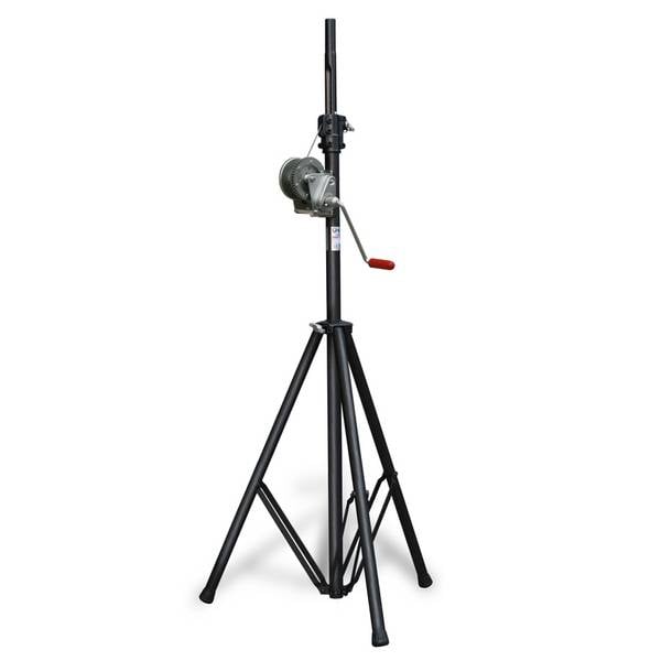 GUIL ELC-700 - Kompakter Teleskop-Lift mit Winde und Ø 35 mm Spigot (Höhe max. 3,30m | Belastbarkeit max. 85kg |