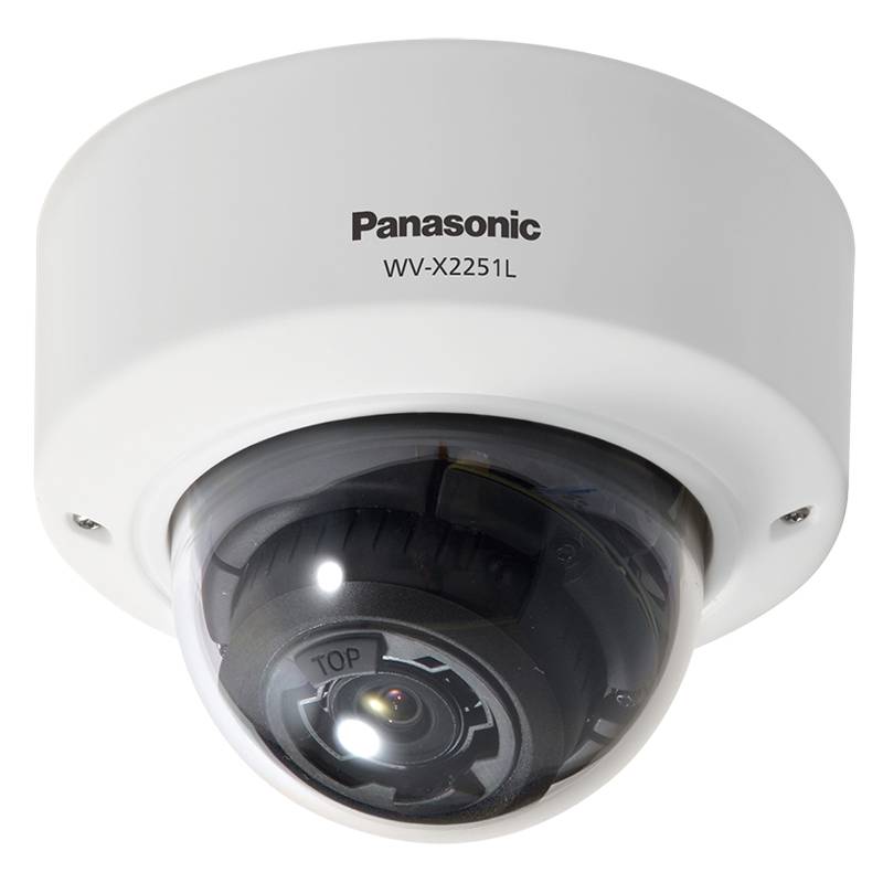 I-PRO WV-X2251L - Vandalismussichere 5-Megapixel IP Fixkuppel-Netzwerkkamera mit KI-Funktionen für Innenbereiche (1/2.8"-0