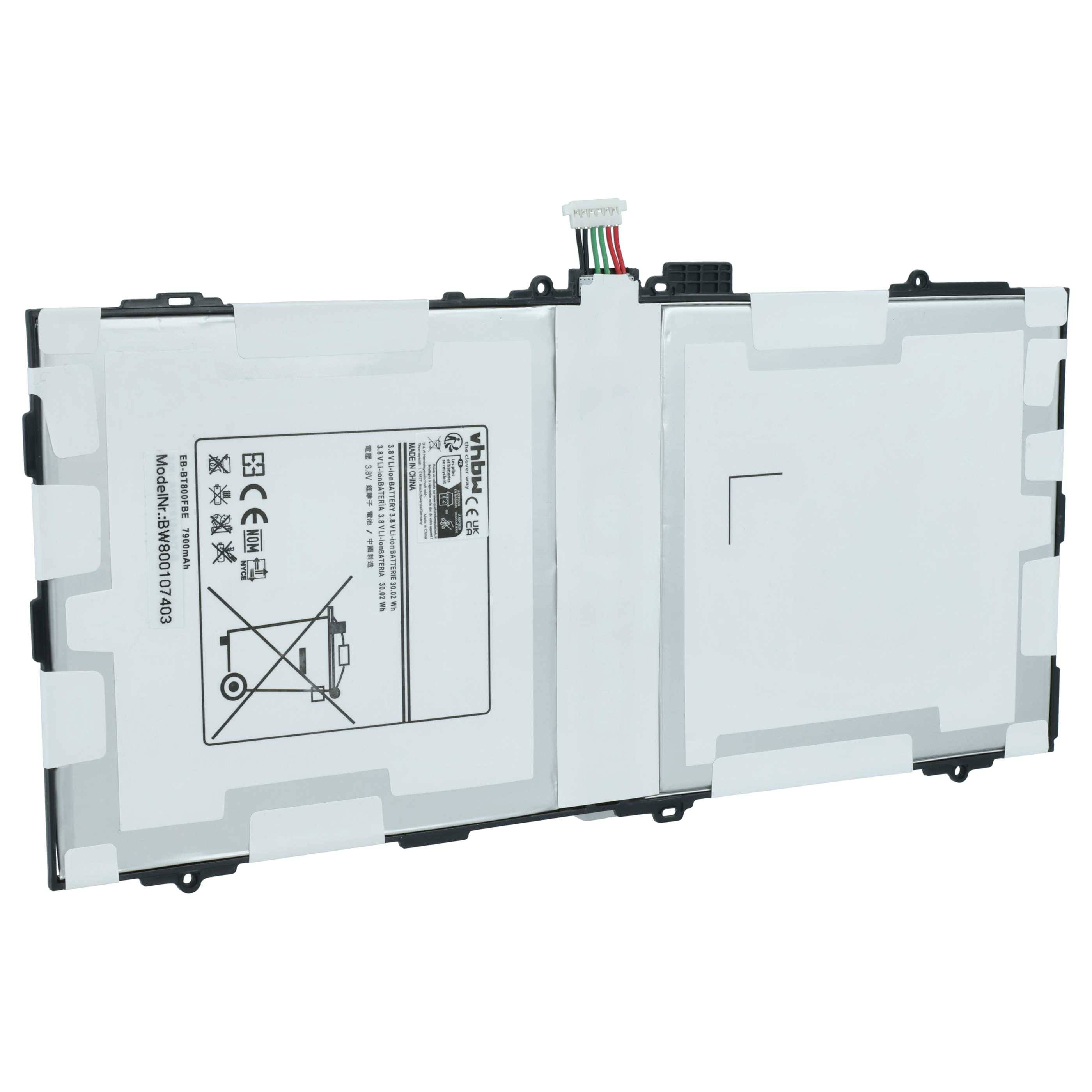 vhbw Akku Ersatz für Samsung EB-BT800FBC | EB-BT800FBE für Tablet Pad (7900 mAh, 3,8 V, Li-Polymer)-0