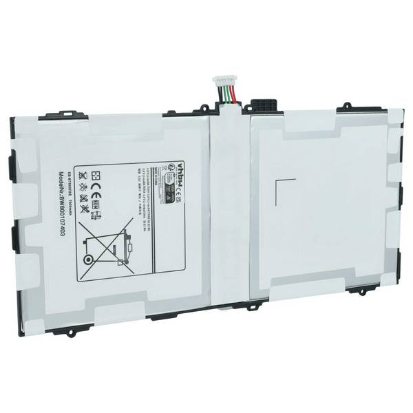 vhbw Akku Ersatz für Samsung EB-BT800FBC | EB-BT800FBE für Tablet Pad (7900 mAh, 3,8 V, Li-Polymer)