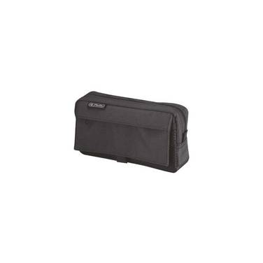 herlitz Schlamper-Etui mit Netztasche, schwarz