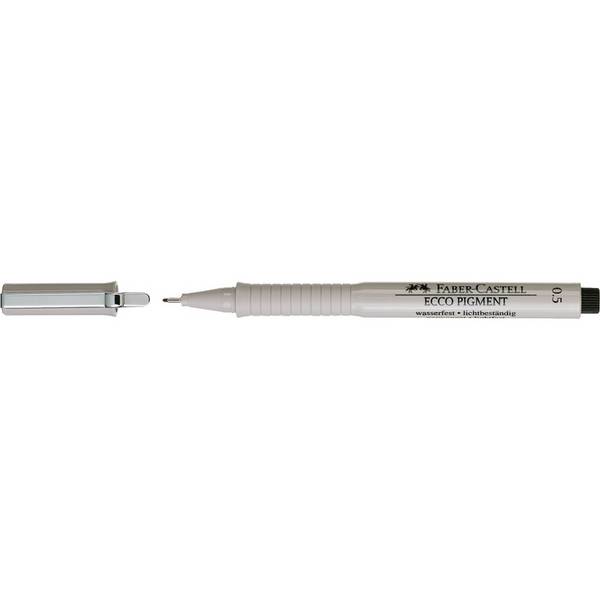 Fineliner Ecco-Pigment schwarz 0,50 mm
