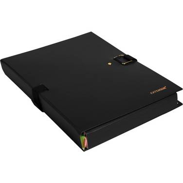 EXACOMPTA Dokumentenmappe EXTENSOR, DIN A4, schwarz