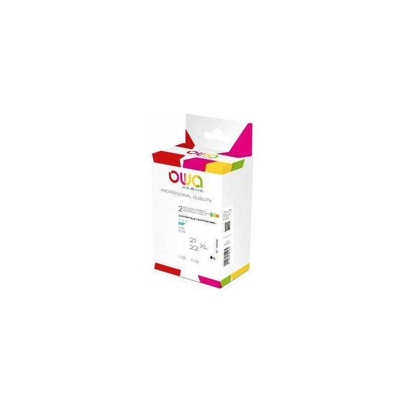 ARMOR - OWA - 4er-Pack - Schwarz, Gelb, Cyan, Magenta - kompatibel - wiederaufbereitet - Tintenpatrone (Alternative zu:-0