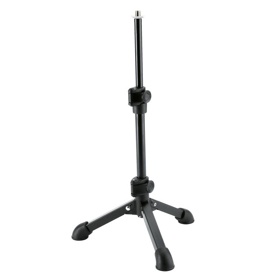 KOENIG & MEYER Tischstativ mit 3/8" Gewindeanschluss (höhenverstellbar 230 - 430mm | ø 250 mm) - in schwarz-0