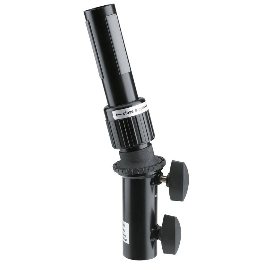 KOENIG & MEYER Boxenschrägsteller "Ring Lock" für Boxenstative mit Rohr-Ø 35mm - in schwarz-0
