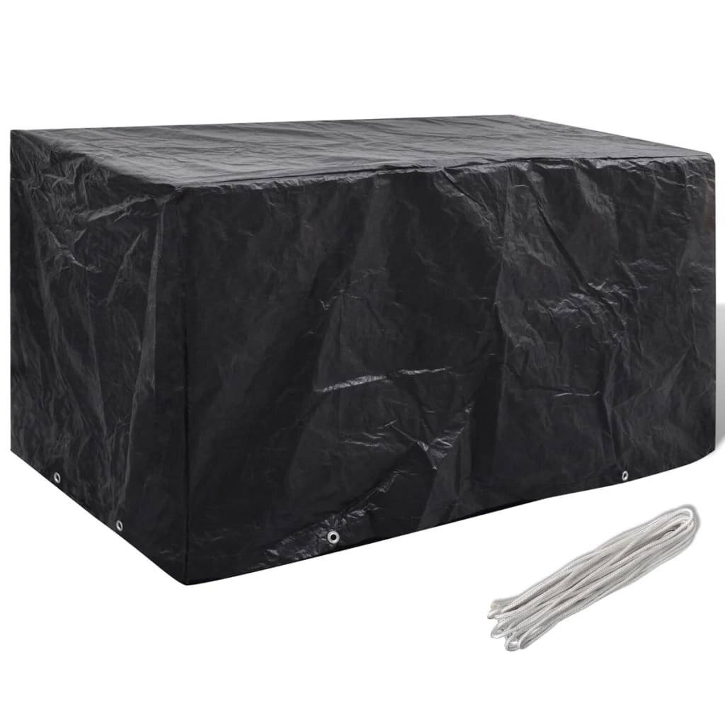 vidaXL Gartenmöbel-Abdeckung 8 Ösen 180x70x90 cm-5