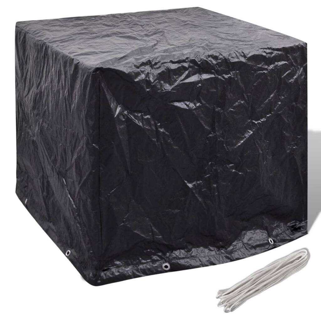 vidaXL Abdeckung für IBC-Tank 8 Ösen 116x100x120 cm-5