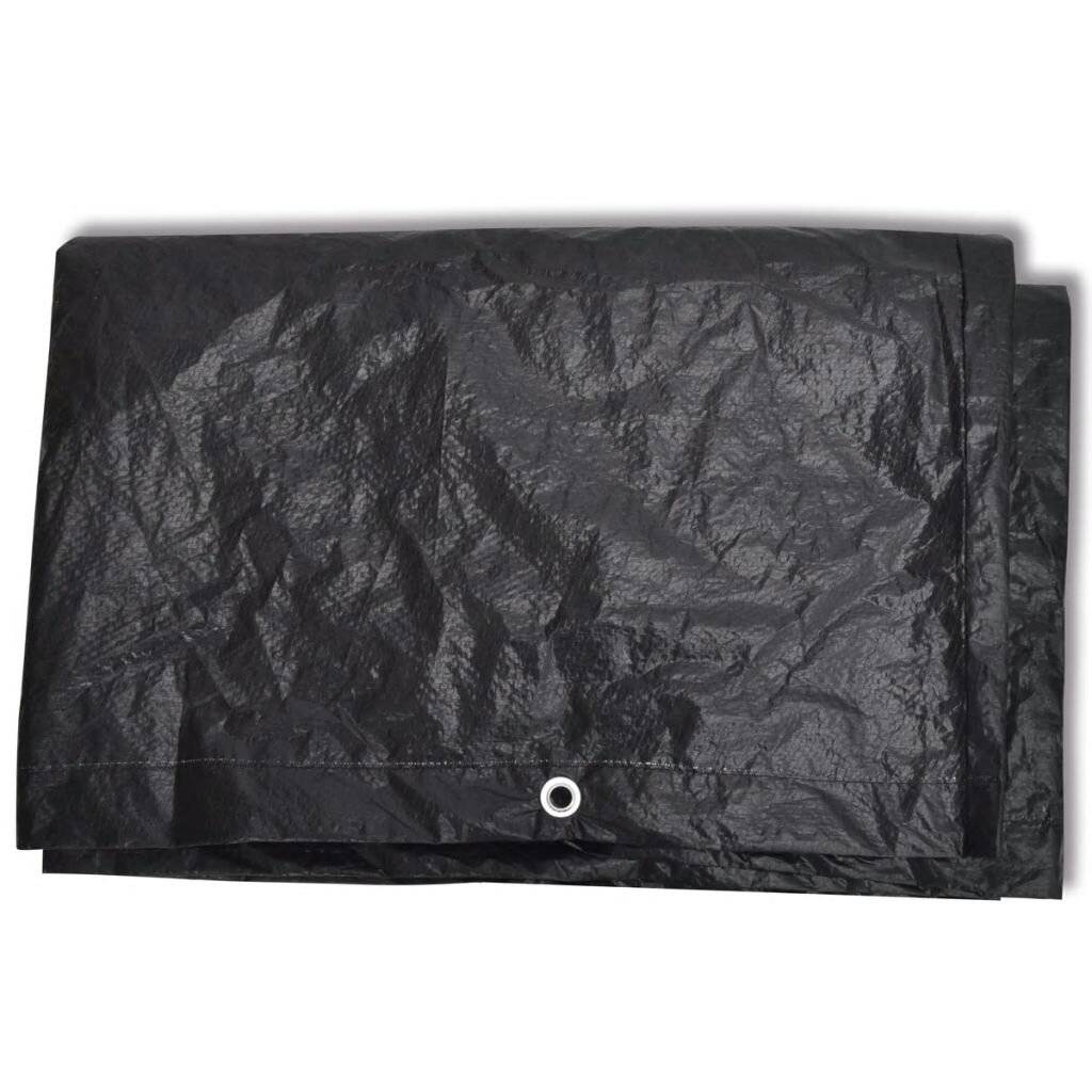 vidaXL Abdeckung für IBC-Tank 8 Ösen 116x100x120 cm-4