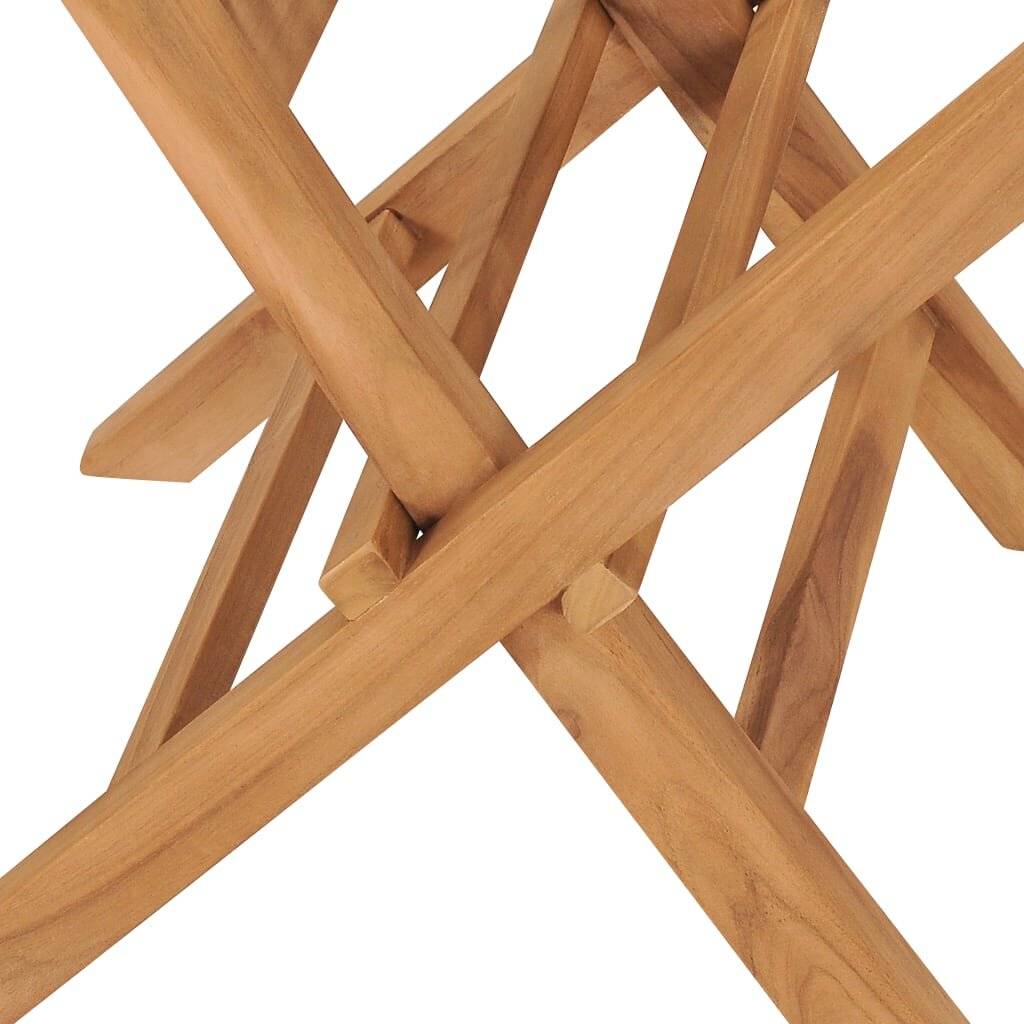Symbolbild für Klappbare Gartenstühle 2 Stk. Massivholz Teak
